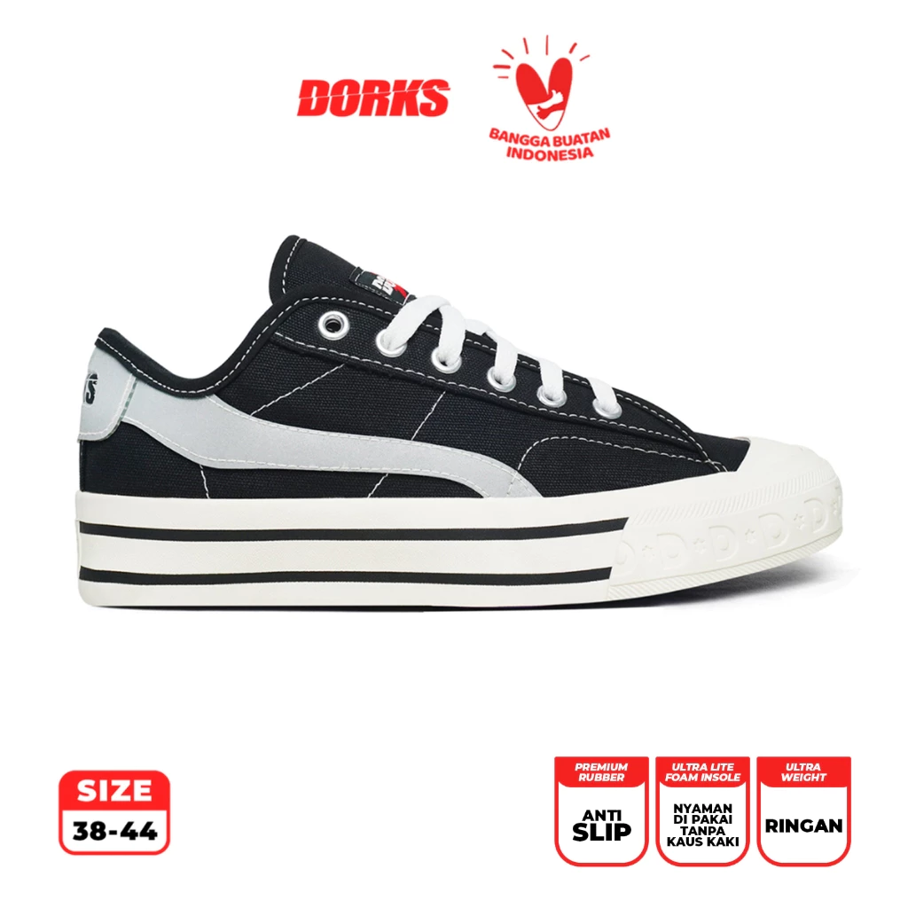 Dorks - Thunder Reflective & Glow Series Sepatu Casual Premium Unisex